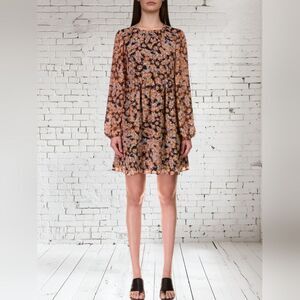 Sanctuary Women's Shirred Neck Babydoll Dress 2X NWT RETAIL$139